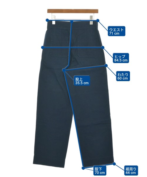 A.P.C.（アーペーセー）チノパン 紺 サイズ:36(S位) レディース/2200710975102