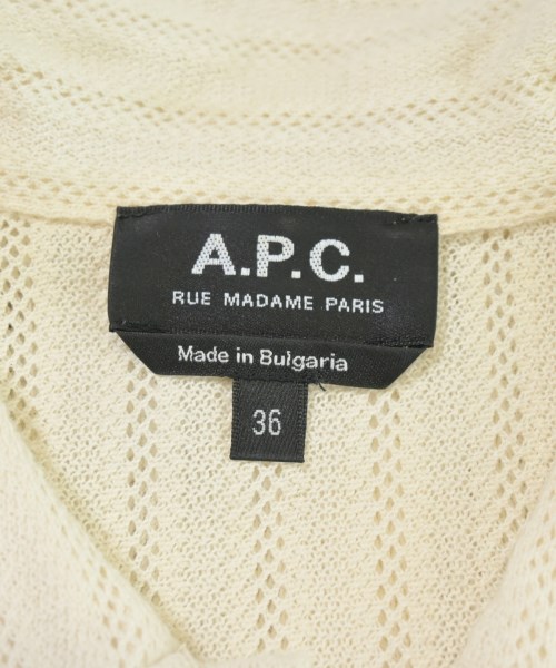 A.P.C.（アーペーセー）カジュアルシャツ 白 サイズ:36(S位) レディース/2200710975133