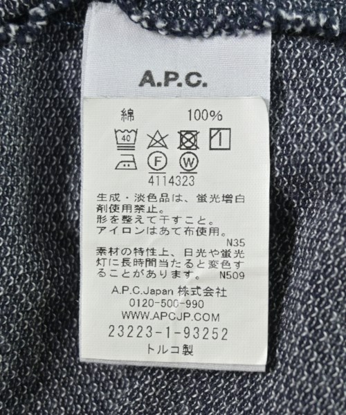 A.P.C.（アーペーセー）ポロシャツ 紺 サイズ:M レディース/2200706414073