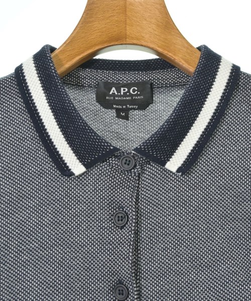 A.P.C.（アーペーセー）ポロシャツ 紺 サイズ:M レディース/2200706414073