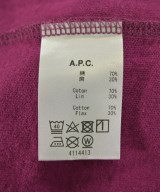 A.P.C.（アーペーセー）Tシャツ・カットソー ピンク サイズ:S レディース/2200711252264