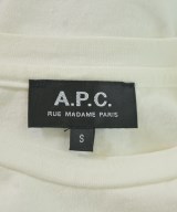 A.P.C.（アーペーセー）Tシャツ・カットソー 白 サイズ:S レディース/2200707286082