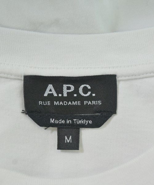 A.P.C.（アーペーセー）Tシャツ・カットソー 白 サイズ:M レディース/2200707722283