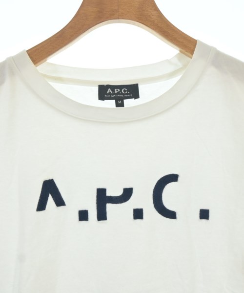 A.P.C.（アーペーセー）Tシャツ・カットソー 白 サイズ:M レディース/2200707722290