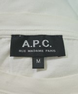 A.P.C.（アーペーセー）Tシャツ・カットソー 白 サイズ:M レディース/2200707722290