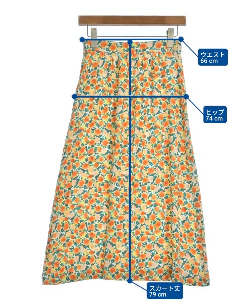 A.P.C.（アーペーセー）ロング・マキシ丈スカート 緑 サイズ:34(XS位) レディース/2200711815230