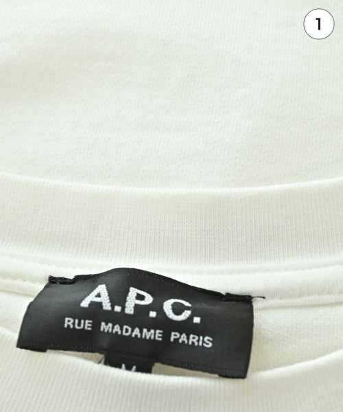 A.P.C.（アーペーセー）スウェット 白 サイズ:M レディース/2200712101134