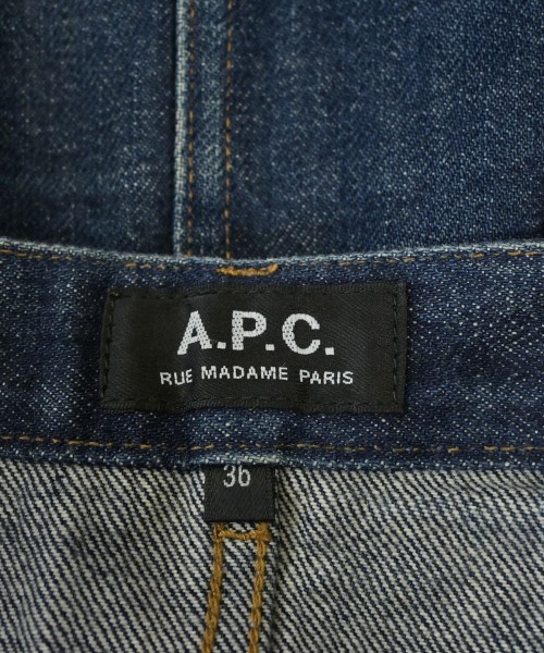 A.P.C.（アーペーセー）ミニスカート 青 サイズ:36(S位) レディース/2200714328010
