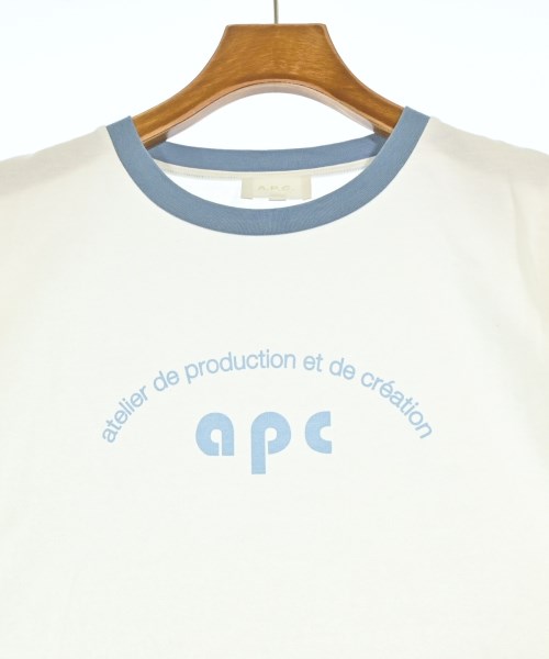 A.P.C.（アーペーセー）Tシャツ・カットソー 白 サイズ:S レディース/2200715322109