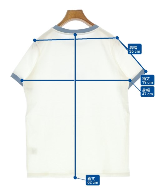 A.P.C.（アーペーセー）Tシャツ・カットソー 白 サイズ:S レディース/2200715322109