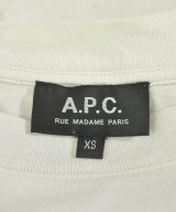 A.P.C.（アーペーセー）Tシャツ・カットソー 白 サイズ:XS レディース/2200714054070