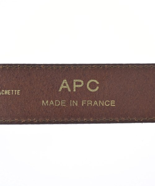 A.P.C.（アーペーセー）ベルト 茶 サイズ:- レディース/2200715257081