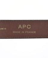 A.P.C.（アーペーセー）ベルト 茶 サイズ:- レディース/2200715257081