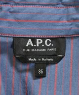 A.P.C.（アーペーセー）カジュアルシャツ 青 サイズ:36(S位) レディース/2200711190054