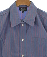 A.P.C.（アーペーセー）カジュアルシャツ 青 サイズ:36(S位) レディース/2200711190054