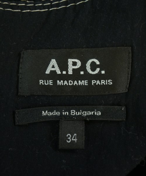 A.P.C.（アーペーセー）ブラウス 紺 サイズ:34(XS位) レディース/2200712468145
