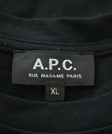 A.P.C.（アーペーセー）Tシャツ・カットソー 黒 サイズ:XL レディース/2200717191048