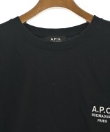 A.P.C.（アーペーセー）Tシャツ・カットソー 黒 サイズ:XL レディース/2200717191048