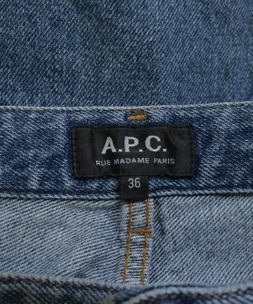 A.P.C.（アーペーセー）ショートパンツ 青 サイズ:36(S位) レディース/2200715317051