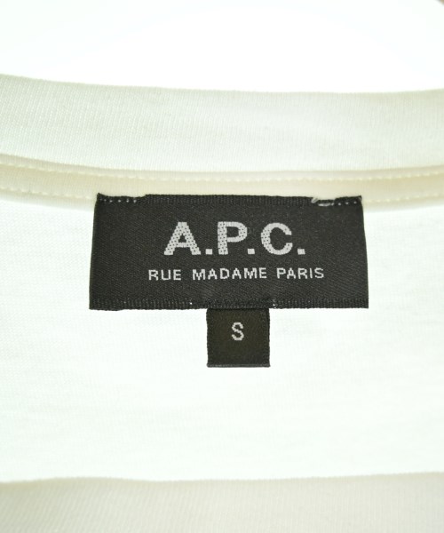 A.P.C.（アーペーセー）Tシャツ・カットソー 白 サイズ:S レディース/2200715139189