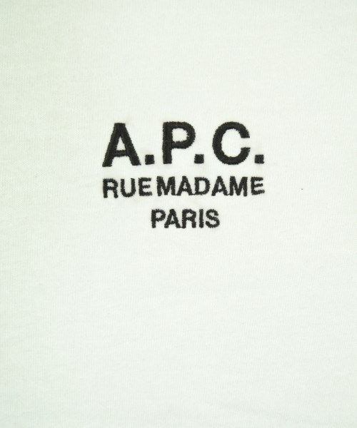 A.P.C.（アーペーセー）Tシャツ・カットソー 白 サイズ:S レディース/2200715139189