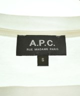 A.P.C.（アーペーセー）Tシャツ・カットソー 白 サイズ:S レディース/2200715139189