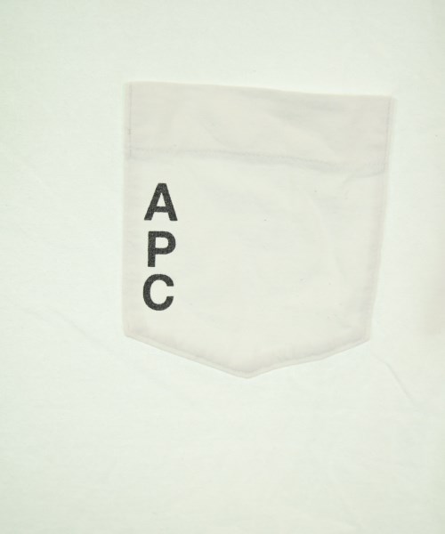 A.P.C.（アーペーセー）Tシャツ・カットソー 白 サイズ:S レディース/2200715541043