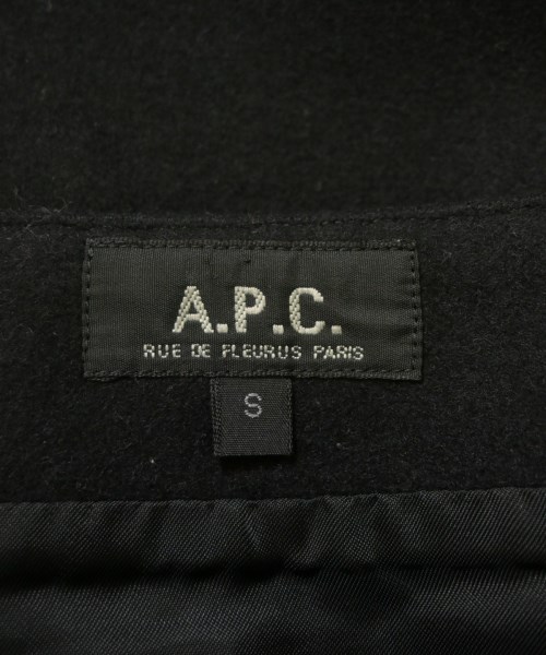 A.P.C.（アーペーセー）ひざ丈スカート 黒 サイズ:S レディース/2200634511028