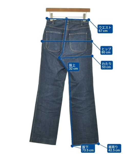 A.P.C.（アーペーセー）デニムパンツ 紺 サイズ:26(M位) レディース/2200645584035