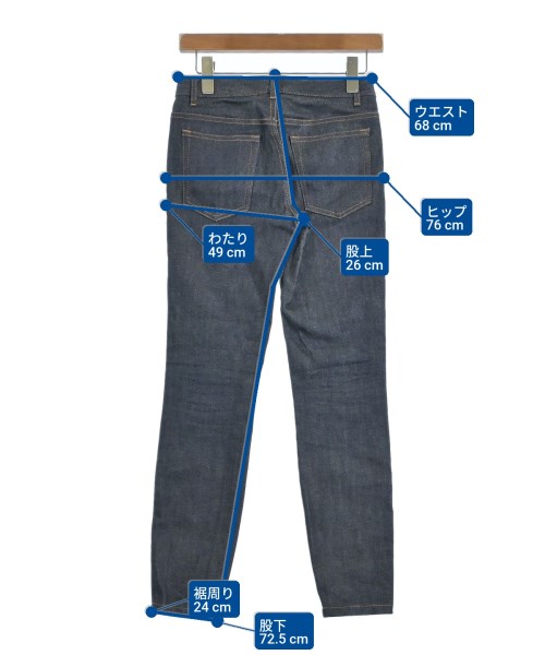 A.P.C.（アーペーセー）デニムパンツ 紺 サイズ:24(S位) レディース/2200635553058