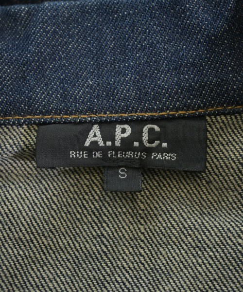 A.P.C.（アーペーセー）デニムジャケット 紺 サイズ:S レディース/2200645524765