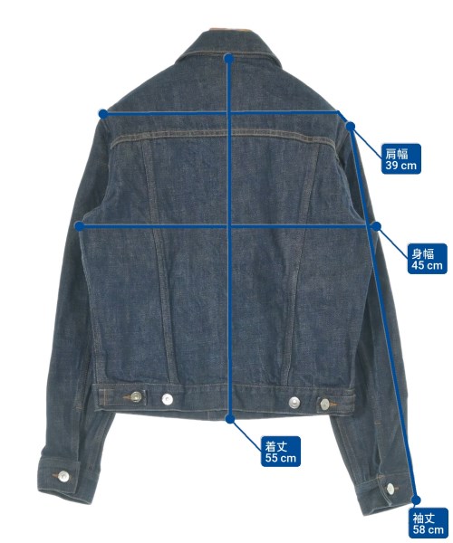 A.P.C.（アーペーセー）デニムジャケット 紺 サイズ:S レディース/2200645524765