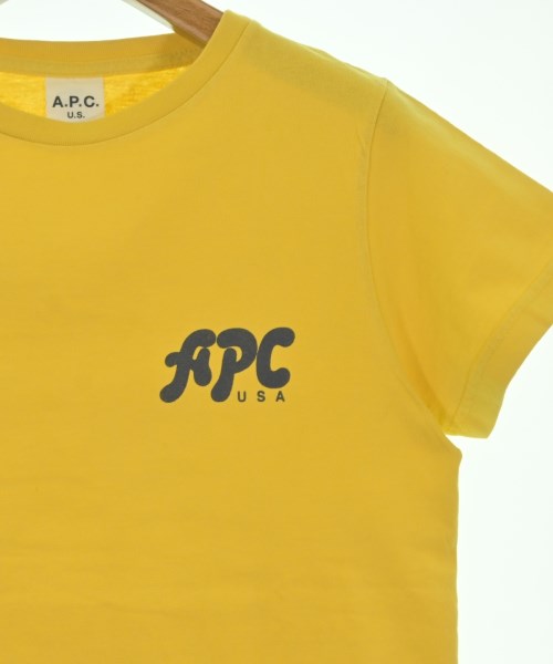 A.P.C.（アーペーセー）Tシャツ・カットソー 黄 サイズ:XS レディース/2200636945081