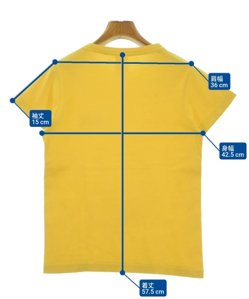A.P.C.（アーペーセー）Tシャツ・カットソー 黄 サイズ:XS レディース/2200636945081
