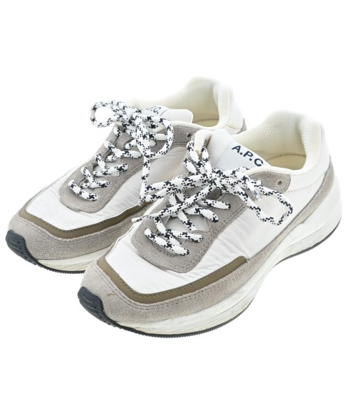A.P.C.(アーペーセー)スニーカー 白 サイズ:23.5cm/2200647271018