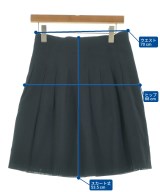 A.P.C.（アーペーセー）ひざ丈スカート 紺 サイズ:34(XS位) レディース/2200648055013