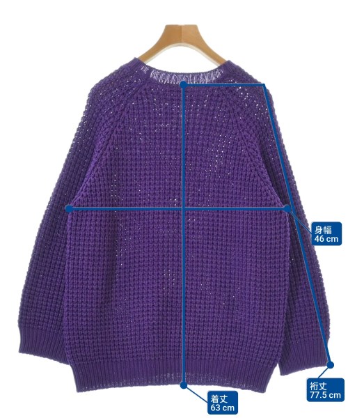 A.P.C.（アーペーセー）ニット・セーター 紫 サイズ:M レディース/2200649684014