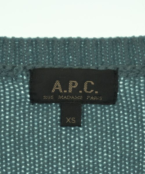 A.P.C.（アーペーセー）カーディガン 青 サイズ:XS レディース/2200649761029