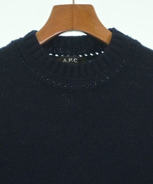 A.P.C.（アーペーセー）ニット・セーター 紺 サイズ:XS レディース/2200650178045