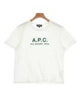 A.P.C.（アーペーセー）Tシャツ・カットソー 白 サイズ:S レディース/2200638439083