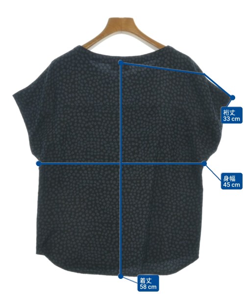 A.P.C.（アーペーセー）ブラウス 紺 サイズ:S レディース/2200640936051