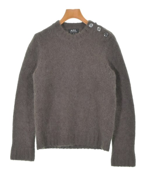 A.P.C.(アーペーセー)ニット・セーター 茶 サイズ:S/2200651017077