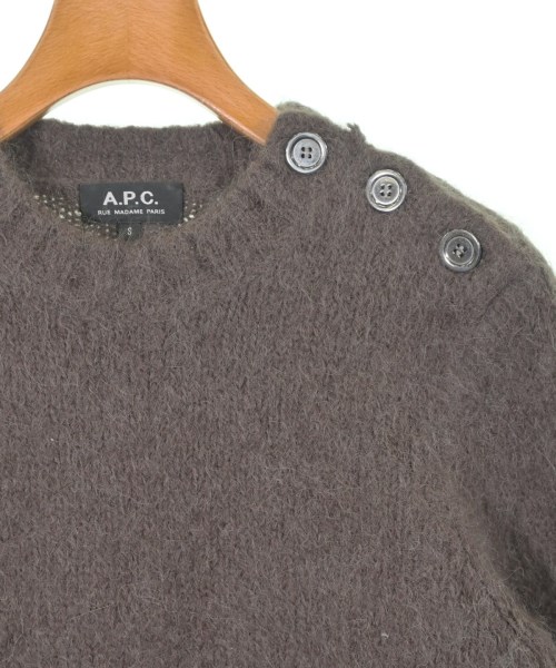 A.P.C.（アーペーセー）ニット・セーター 茶 サイズ:S レディース/2200651017077