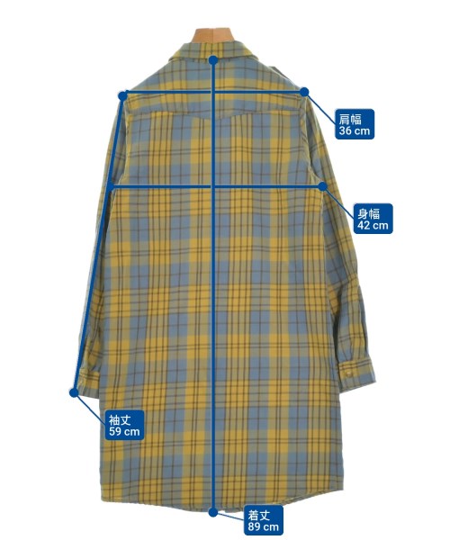 A.P.C.（アーペーセー）カジュアルシャツ 黄 サイズ:S レディース/2200647966105