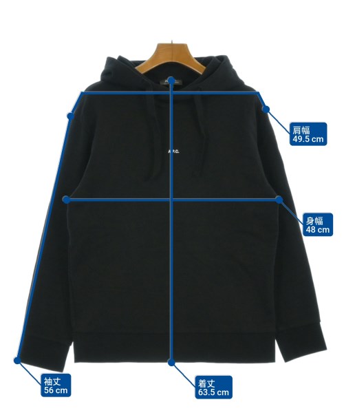 A.P.C.（アーペーセー）パーカー 黒 サイズ:S レディース/2200653595160