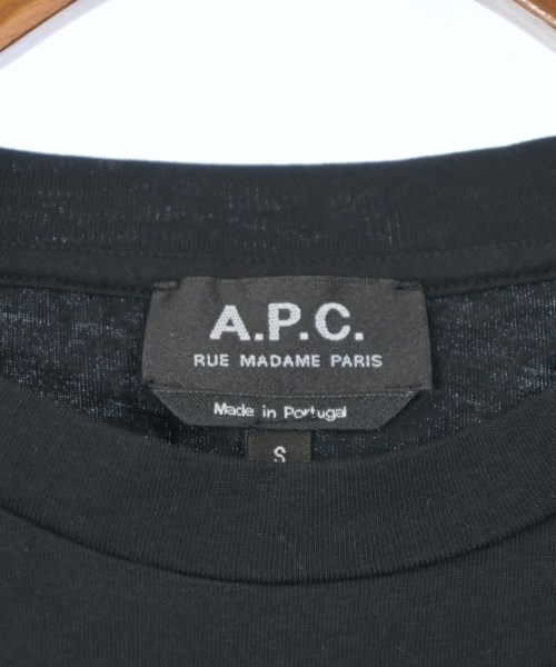 A.P.C.（アーペーセー）Tシャツ・カットソー 黒 サイズ:S レディース/2200654090275