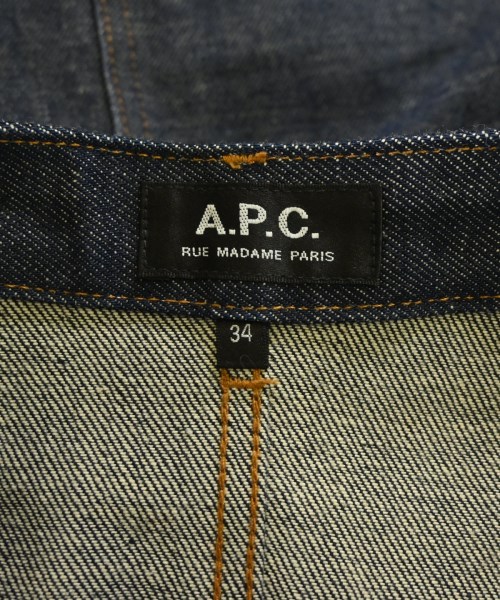 A.P.C.（アーペーセー）ミニスカート 紺 サイズ:34(XS位) レディース/2200695134037
