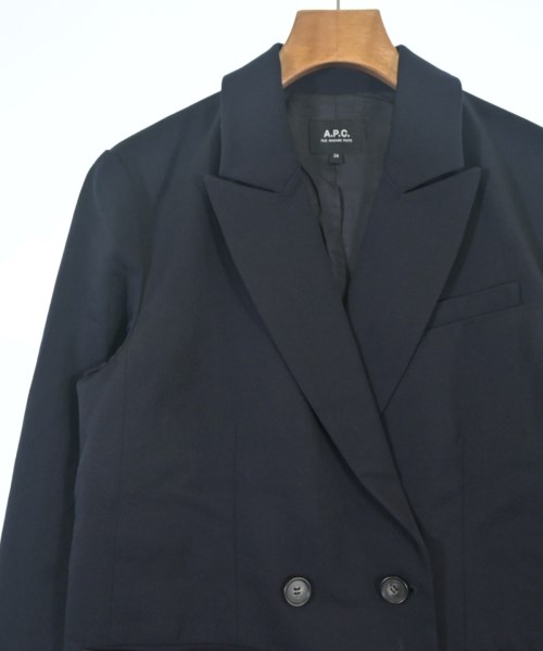 A.P.C.（アーペーセー）テーラードジャケット 紺 サイズ:34(XS位) レディース/2200702425028