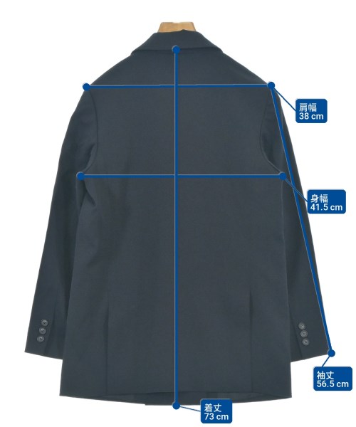 A.P.C.（アーペーセー）テーラードジャケット 紺 サイズ:34(XS位) レディース/2200702425028