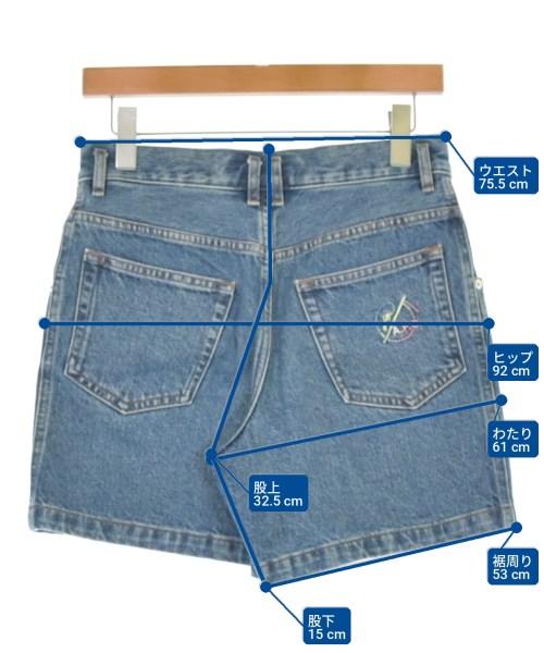 A.P.C.（アーペーセー）ショートパンツ 紺 サイズ:34(XS位) レディース/2200697927088